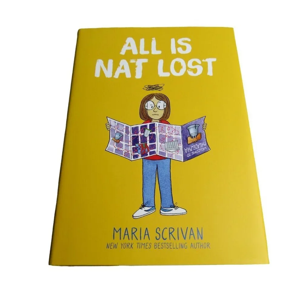 All is Nat Lost by Maria Scrivan 2024 Hardcover Graphic Novel NEW